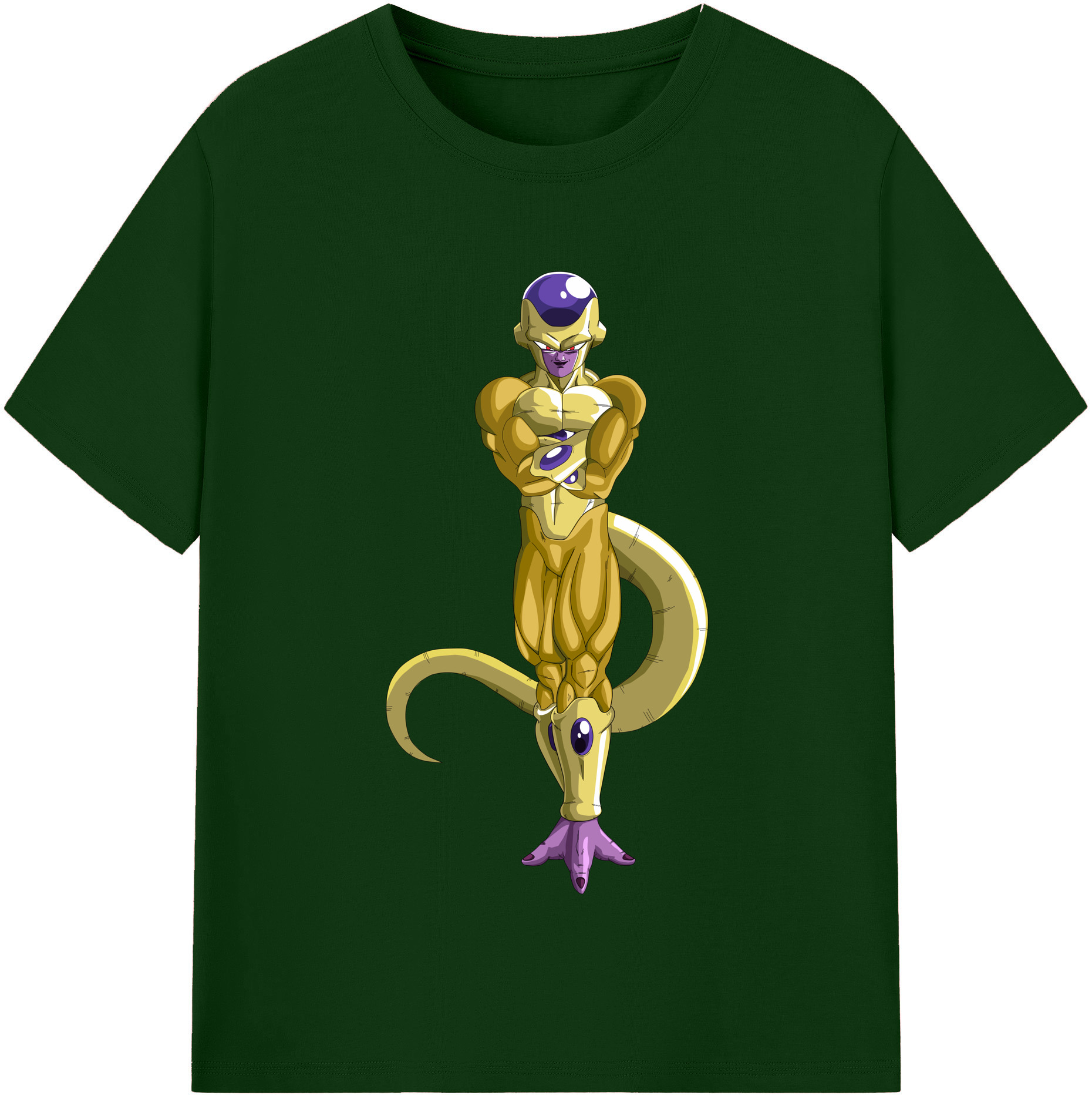 （画像用） ドラゴンボール フリーザ DRAGON BALL Frieza 綿100％半袖Tシャツ（フロントプリント）